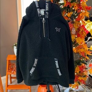 Size small Pink hooded sweatshirt